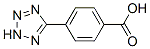 5-(4-甲酸苯基)-1H-四唑分子式结构图