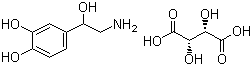 酒石酸去甲肾上腺素分子式结构图