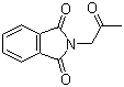 N-丙酮基邻苯二甲酰亚胺分子式结构图