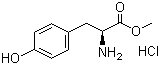 L-酪氨酸甲酯盐酸盐分子式结构图