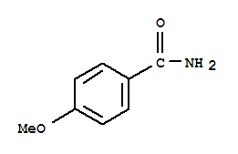 对甲氧基苯甲酰胺分子式结构图