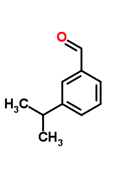 3-异丙基苯甲醛分子式结构图