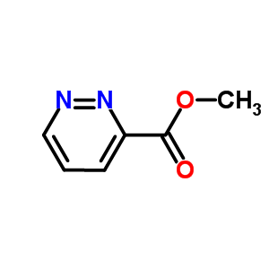 哒嗪-3-羧酸甲酯分子式结构图