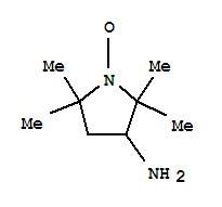 3-氨基-2,2,5,5-四甲基-1-吡咯烷酮分子式结构图