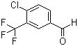 4-氯-3-(三氟甲基)苯甲醛分子式结构图