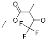 2-甲基-4,4,4-三氟乙酰乙酸乙酯分子式结构图