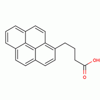 1-芘丁酸分子式结构图