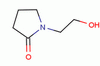 羟乙基吡咯烷酮分子式结构图