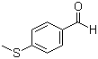 4-(甲基巯基)苯甲醛分子式结构图