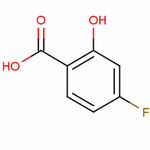 4-氟水杨酸分子式结构图