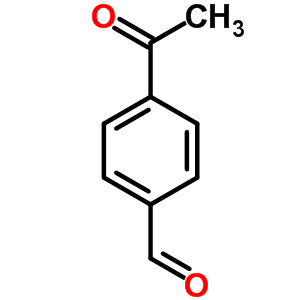 4-乙酰苯甲醛分子式结构图