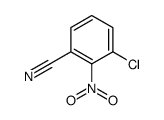 3-氯-2-硝基苯腈分子式结构图