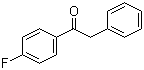 4'-氟-2-苯基苯乙酮分子式结构图