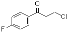 3-氯-4-氟-苯丙酮分子式结构图