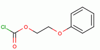 2-苯氧基乙基氯甲酸酯分子式结构图