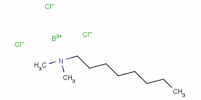 三氯化硼二甲基辛胺络合物分子式结构图