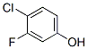 4-氯-3-氟苯酚分子式结构图