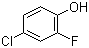 4-氯-2-氟苯酚分子式结构图