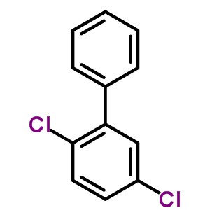 2,5-二氯联苯分子式结构图