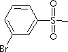 3-溴苯基甲基砜分子式结构图