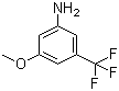 3-氨基-5-甲氧基三氟甲苯分子式结构图