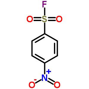 4-硝基苯磺酰氟分子式结构图