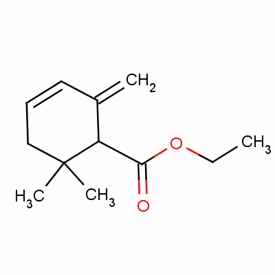 藏红花酸乙酯分子式结构图