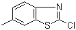 2-氯-6-甲基苯并噻唑分子式结构图