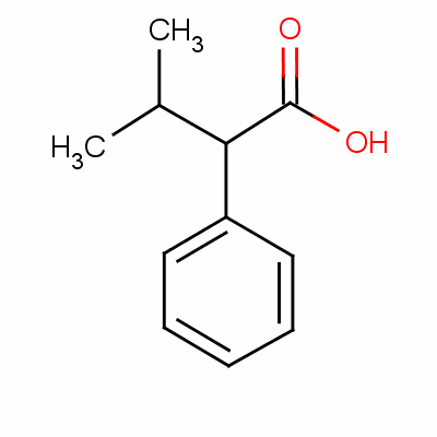 α-异丙基苯基乙酸分子式结构图