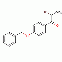 4'-苯甲氧基-2-溴苯丙酮分子式结构图