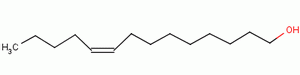 顺-9-十四碳烯-1-醇分子式结构图
