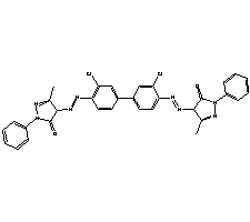 永固橘黄G分子式结构图