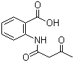 邻羧基乙酰乙酰苯胺分子式结构图