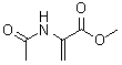 2-乙酰氨基丙烯酸酸甲酯分子式结构图