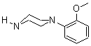 1-(2-甲氧基苯基)哌嗪分子式结构图