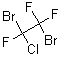 2-氯-1,2-二溴-1,1,2-三氟乙烷分子式结构图