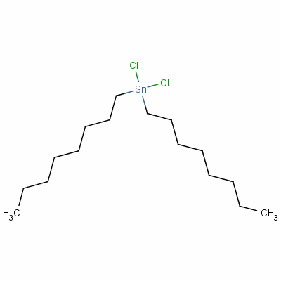 二辛基二氯化锡分子式结构图