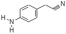 对氨基苯乙腈分子式结构图