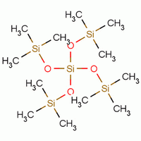 四(三甲基硅氧基)硅烷分子式结构图