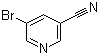 5-溴-3-氰基吡啶分子式结构图