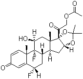 醋酸肤轻松分子式结构图