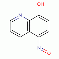 5-亚硝基喹啉-8-醇分子式结构图