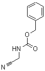 N-苄氧羰基氨基乙腈分子式结构图