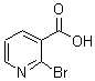 2-溴-3-羧酸吡啶分子式结构图