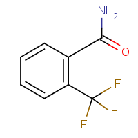 2-(三氟甲基)苯甲酰胺分子式结构图