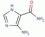 5-氨基-4-甲酰胺咪唑分子式结构图