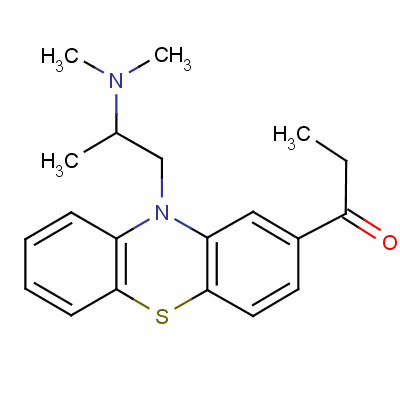 丙酰马嗪分子式结构图