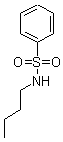 N-丁基苯磺酰胺分子式结构图