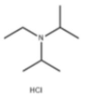 N,N-二异丙基乙胺盐酸盐分子式结构图