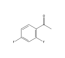 2,4-二氟苯乙酮分子式结构图